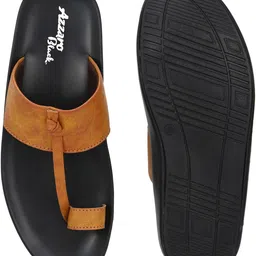 azzaro black Men Flats Sandal image 4