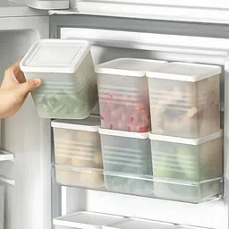 elysiecho Plastic Fridge Container - 1200 ml-picture-42