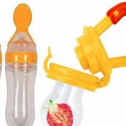 xiiaa PACK OF-2 SPOON FEEDER AND 1 FRUIT FEEDER [PACK OF-3] Teether and Feeder-picture-25