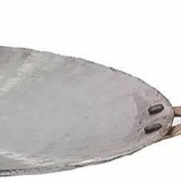 kitchen shopee iron Tawa for Roti Chapathi Chapati 9 inch tawa 8 inch iron Fry pan for Cooking Tawa 22.86 cm, 20.32 cm diameter image 5