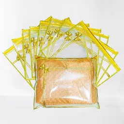 alam enterprises Zipper saree cover (12pcs) Cotton Laundry Bag image 1