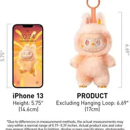 boobum Labubu Doll | Labubu toy | Cute Labubu Toy for Kids | (Random Color - 1 Pc) - 17 cm image 4