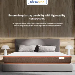 sleepmax Comfortino 6 Inch Rebonded Foam Mattress In Single Size (With 1 Free Pillow) image 5