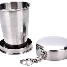 skyunion Stainless Steel Folding Cup 100ml Glass Water/Juice Glass-picture-27