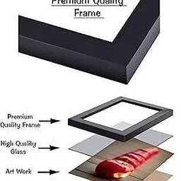 shrilakshami Wood Wall Photo Frame image 3