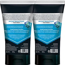 smart and handsome Instant Brightening |Fades Dark Spots|100GM Each Face Wash image 2