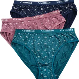 cymrite Pack of 3 Women Hipster Multicolor Panty-picture-34