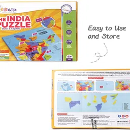 firstcry intelliskills Indian States Puzzle Multicolor - image 5