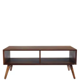 durian Bassett Solid Wood Coffee Table in Dark Oak Finish image 4