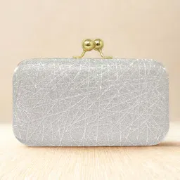 gentrend Party Silver Clutch image 2