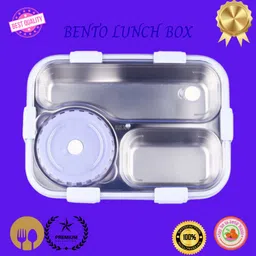 moira international Lunch Box for Kids Compartment Insulated Stainless Steel Tiffin Box for KID_L55 3 Containers Lunch Box-picture-10