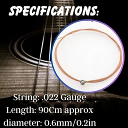 mocking bird Acoustic Guitar 3rd G Strings Set of 5 Stainless Steel Guitar G Strings Set With 5 Picks Guitar String image 4