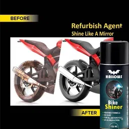 airsky Cleaner + Lubricant + Chain brush Shiner Spray for MotorBike With Cleaning Brush For Motorcycle And Bicycle Chain Oil image 4