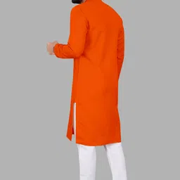 artisan Men Cotton Blend Kurta Pyjama Set image 2