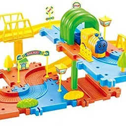webby Classic Toy Train Set, Multi Color-picture-25