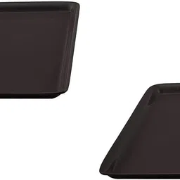 neena crockeries Black Tray Princess 6x8.5 inch Tray image 2