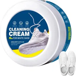 Budieggs Shoe Cleaner Cream with Sponge Instant Shoe Whitener for White Shoes Canvas, Leather, Patent Leather, Sports, Synthetic Leather Shoe Cream-picture-12