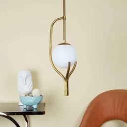 eliante by jainsons lights Hensley Gold Iron Hanging Light image 2