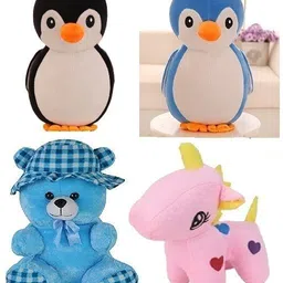mhk Combo Of 4 Trending Soft Toys For Kids_758 - 18 cm-picture-25