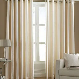 radhey radhey decor 243 cm (8 ft) Door Polyester Semi Transparent Curtain (Pack Of 6) image 3