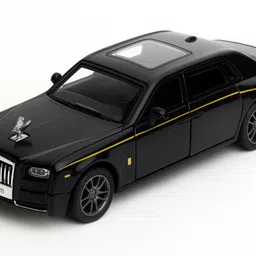aztots 1:32 Small Mini Rolls Royce Mini Toy Car With Doors Can Be Open (Black)-picture-19