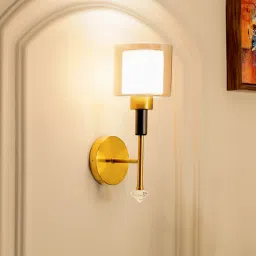 kapoor lampshades Chicago Metal Wallchieres (Black & Gold) image 1