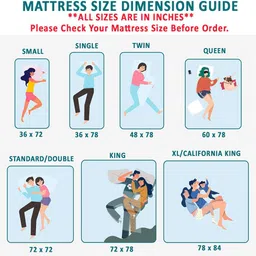 daksh Single Size Fitted Terry Cotton Breathable, Waterproof Mattress Cover image 5