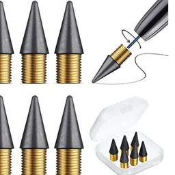 auxmir 6 Pcs Everlasting Pencil Replaceable Refill Infinite Pencil Nibs Pencil-picture-36