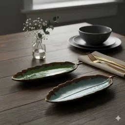 retail mafia Ceramic plate tray dish pack of 2 Servinewg Dishes_new90 Quarter Plate-picture-45