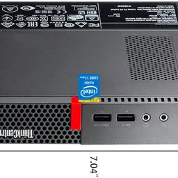 THE CHENNAI COMPUTER Intel Core i7 - 6700 [4 Cores, 8 Threads, 3.40 GHz] - ThinkCentre Mini CPU [CLZ] Core™ i7 (6th Gen) Processor [8MB Cache, Up to 4.00 GHz] (32 GB RAM/Intel UHD 530 4K Graphics/1 TB SSD Capacity/Windows 11 Pro) Gaming Tower with MS Office-image-3