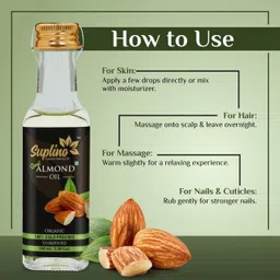 suplino SWEET ALMOND OIL image 4