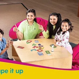 magic4 junior Boy's and Girl's The Party Edition 4 in 1 Board Game-Multicolor, 5 Years & Above Party & Fun Board Game image 5
