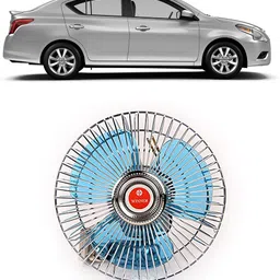 genipap Oscillating Fan 6 Inch 12V Automotive For Car/Truck/Auto rickshaw-PKN1717 Car Interior Fan-picture-26