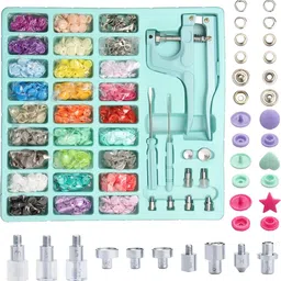 serplex Snap Buttons and Snap Pliers Set for Sewing and Crafting Plastic Buttons-picture-27