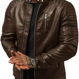 blaq ash Men Solid Biker/Riding Jacket-picture-10