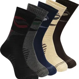 belmonk Men Printed Mid-Calf/Crew-picture-19