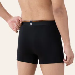 damensch Deo-Cotton Anti-Bacterial Black Solid Men Trunk image 5