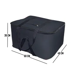 Kuber Industries Black Multi-Purpose Fabric Bag image 3