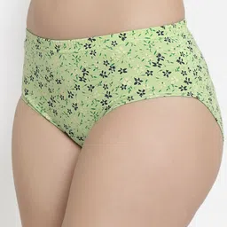 Floret Women Pack Of 3 Assorted Mid-Rise Basic Briefs image 4