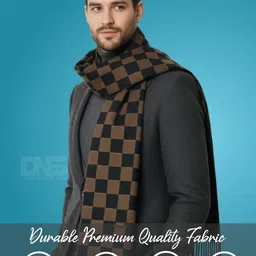 Daily Needs Shop Checkered Men Muffler image 4