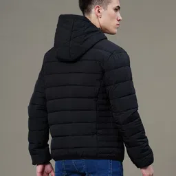 red tape Men Solid Padded Jacket image 2