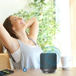 Portronics SoundDrum Portable with Powerful Bass, Built in Mic & FM 10 W Bluetooth Speaker image 2