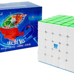cuberkart MoYu AoChuang 5x5 V6 Single-Track Magnetic UV Coated Speed Cube Puzzle-picture-42