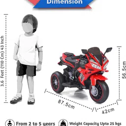 toy home Ride On Ninja Bike Bike Battery Operated Ride On image 2