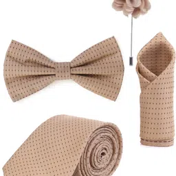 RANDOM STRIPE Satin Cufflink & Tie Pin Set image 2