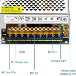 LKAY 12V 10A 120W DC Switching Switch Power Supply for Pixel Light, LED Strip, CCTV (ISO APPROVED COMPANY) 120 Watts PSU image 2