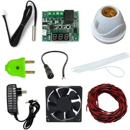 indous DIY Incubator Kit with W1209 , Bulb Holder Fan Power Supply Test Indicator-picture-36