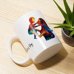 fifth creations Happy Mother's Day Printed Ceramic Coffee & Tea (325ml) Ceramic Coffee Mug image 3