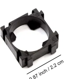 erhindia (50 Pcs) 18650 Battery Cell Holder Safety Spacer Lithium Battery Solar and Fuel Cell Electronic Hobby Kit image 3