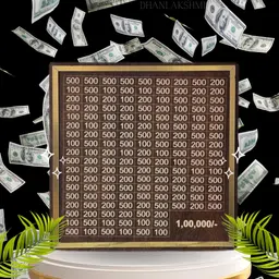 dhanlakshmii Wooden ₹1,00,000 Money Saving Bank for Adults & Kids Reusable Box Premium Wooden Coin Bank-picture-25